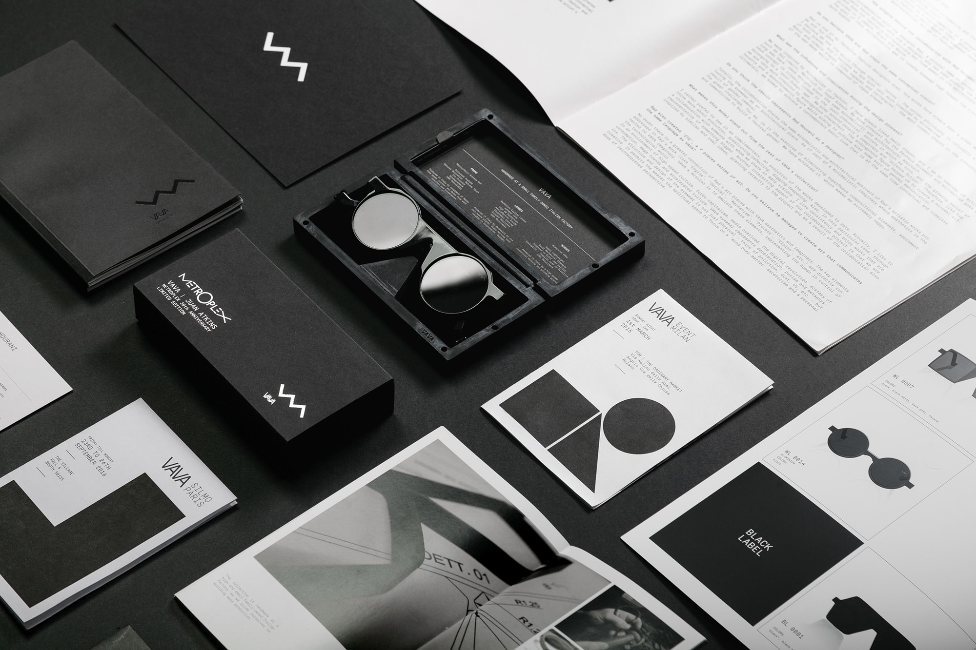 vava eyewear graphic design assets